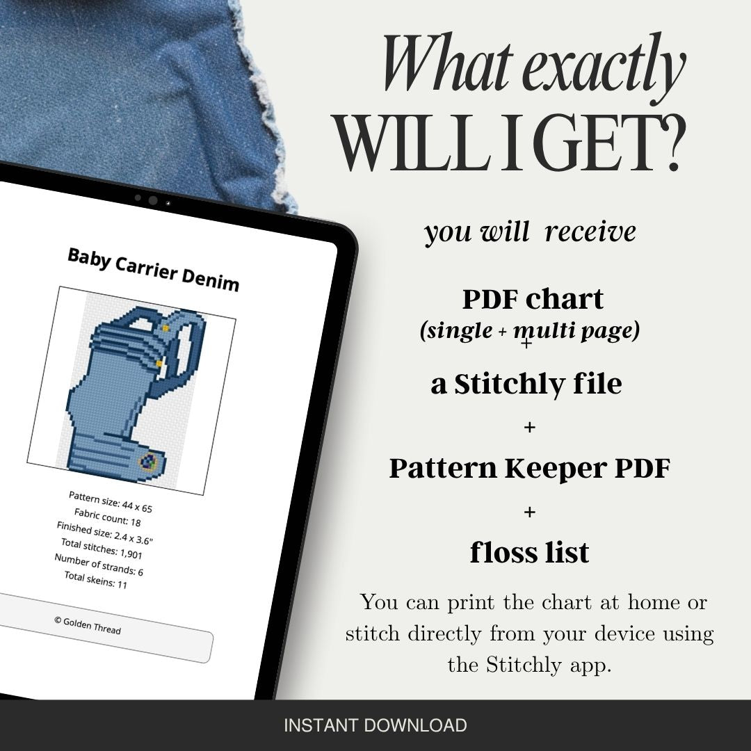 Baby Carrier Denim