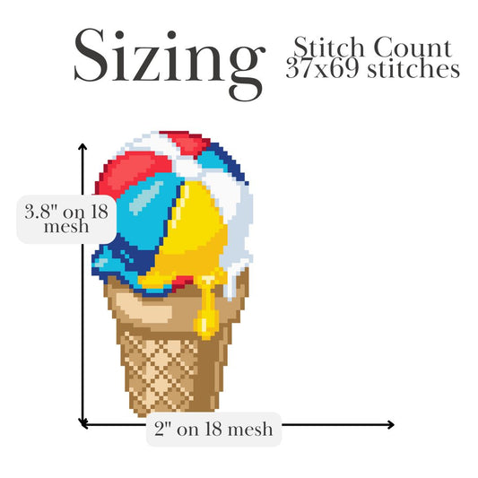 Ice Cream Beach Ball