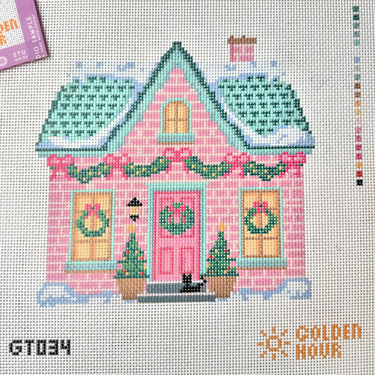 Garland Cottage Canvas SAMPLE