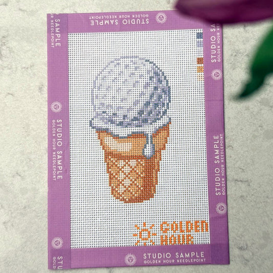 Ice Cream Golf Ball Canvas SAMPLE