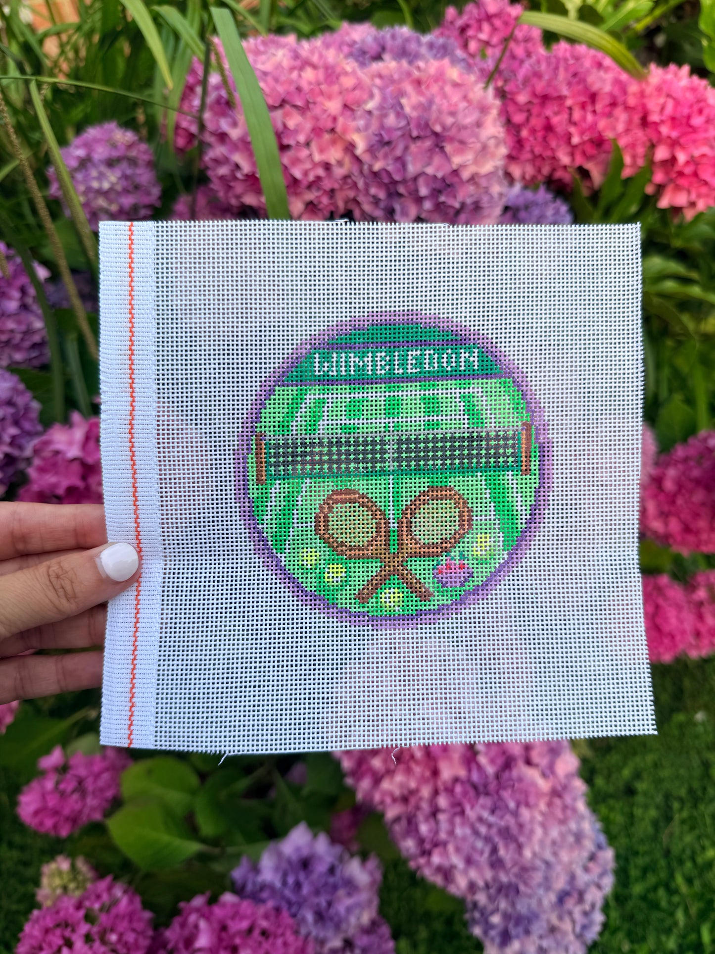 Wimbledon Medallion Canvas