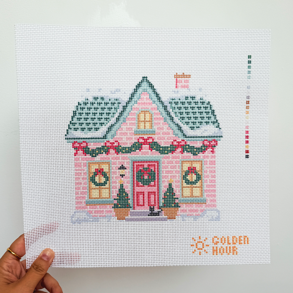 Garland Cottage Canvas SAMPLE