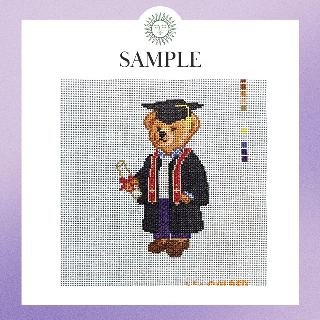 Graduate Bear Canvas SAMPLE