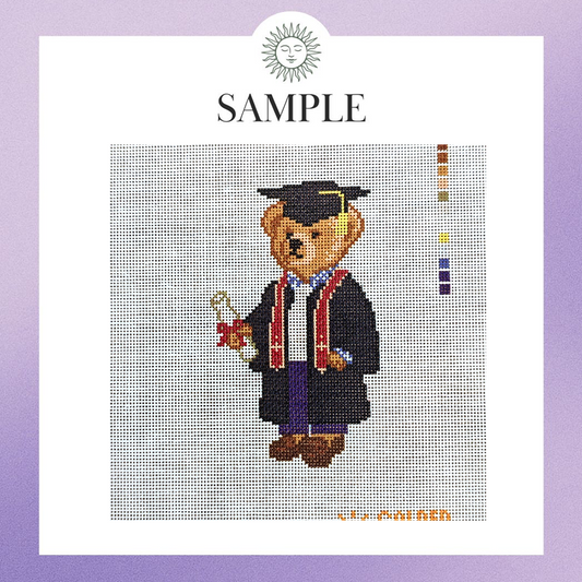 Graduate Bear Canvas SAMPLE