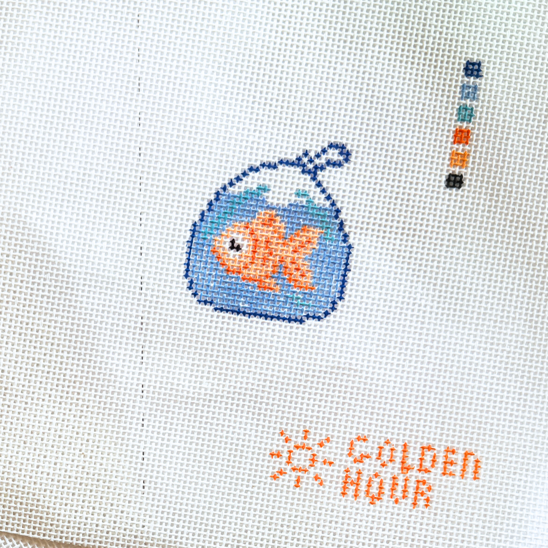 Goldfish in a Bag Canvas