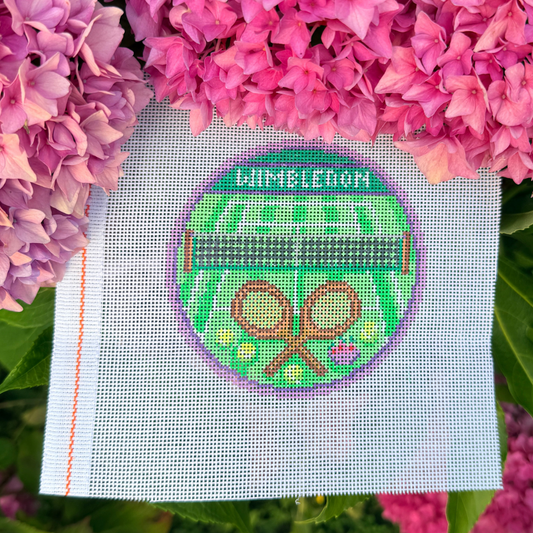 Wimbledon Medallion Needlepoint Pattern
