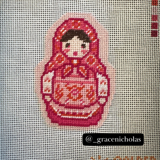 Russian Doll Needlepoint Chart