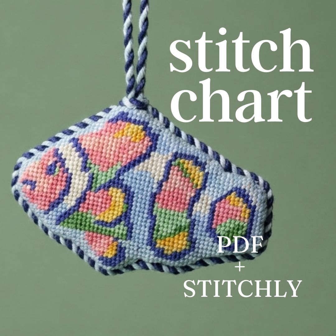 Clownfish Needlepoint Chart