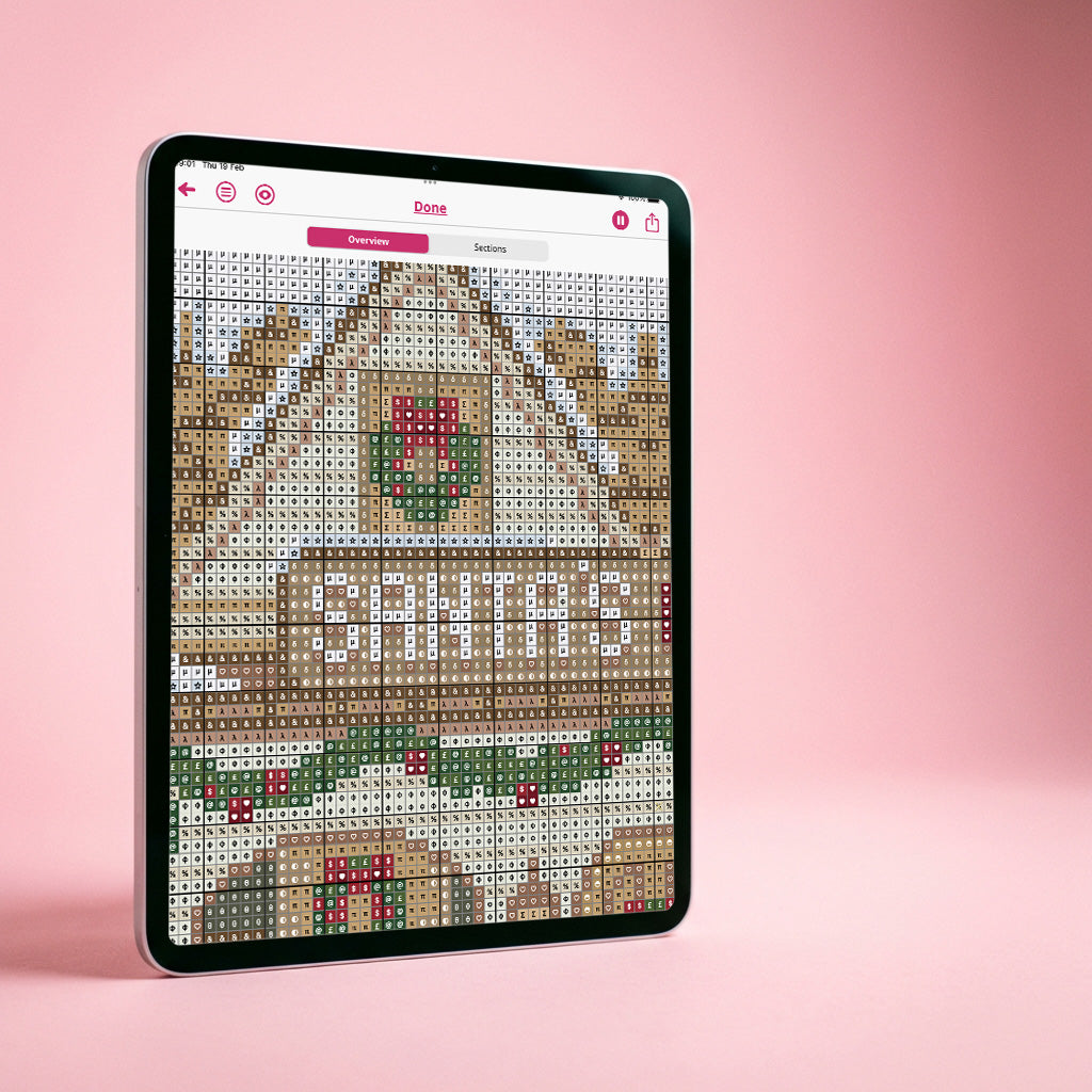 Santa’s Cottage Needlepoint Chart