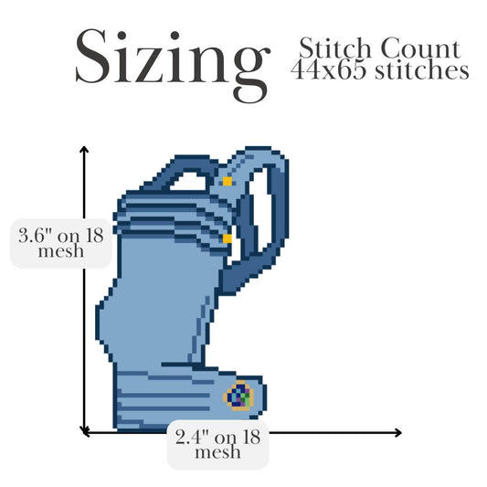 Baby Carrier Denim Chart