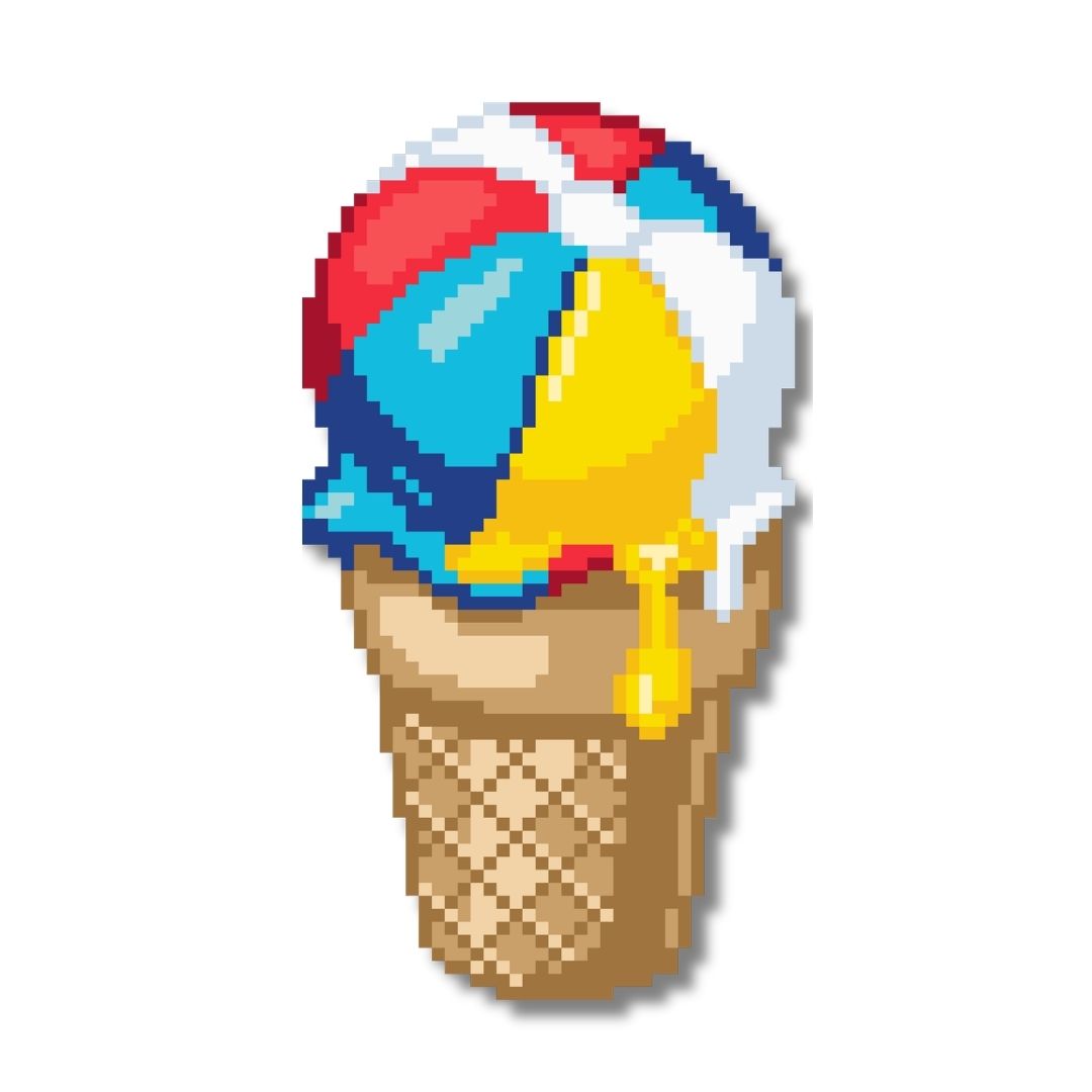 Ice Cream Beach Ball
