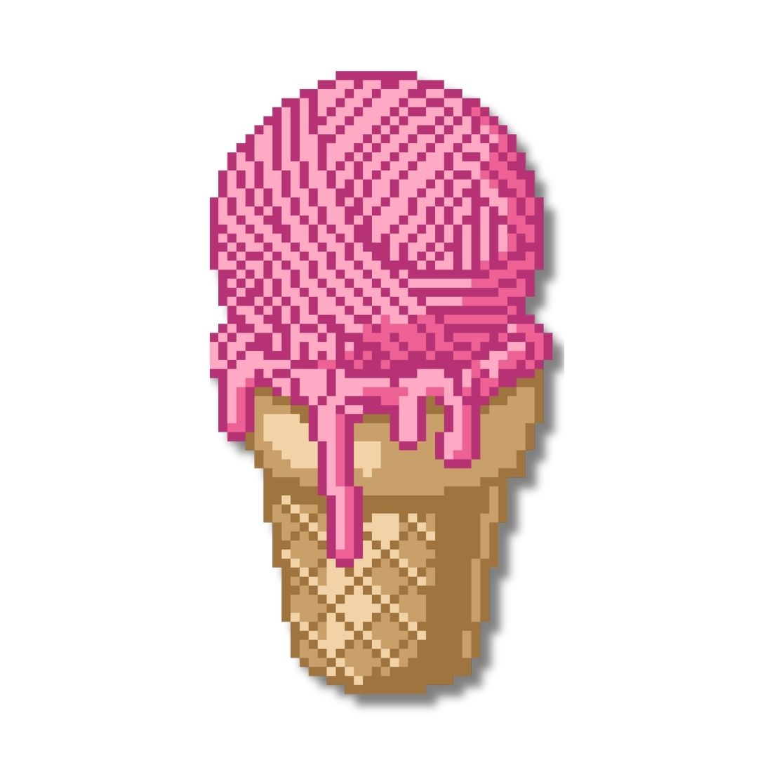 Ice Cream Yarn Ball