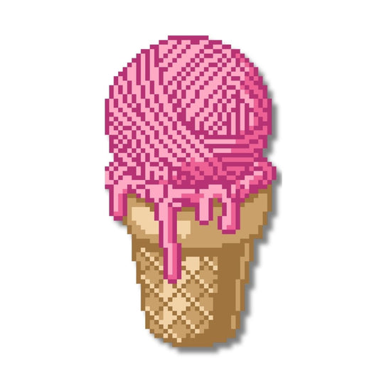 Ice Cream Yarn Ball