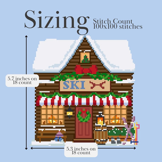 Apres Ski Log Cabin Village Chart