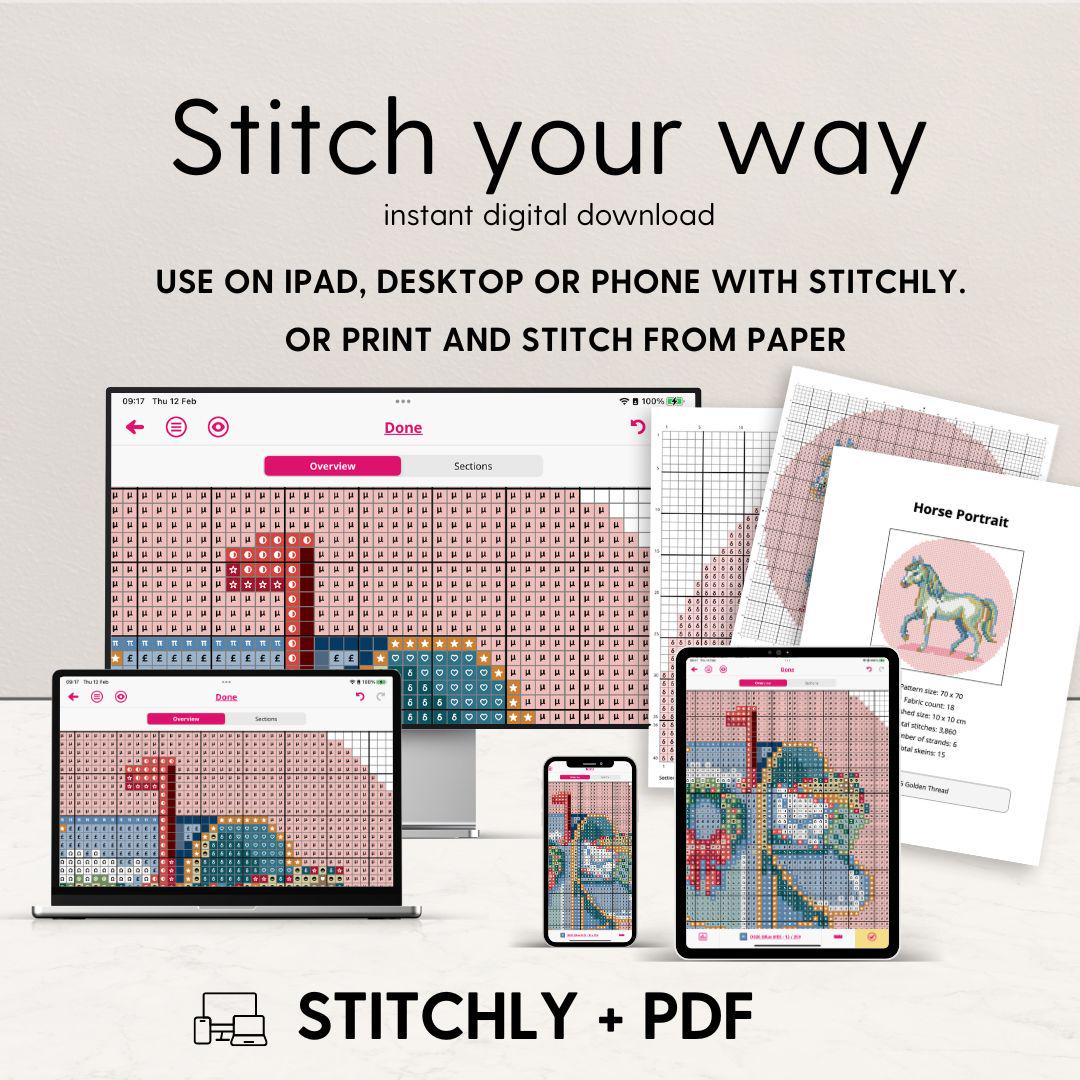 Bunny Needlepoint Chart Bundle