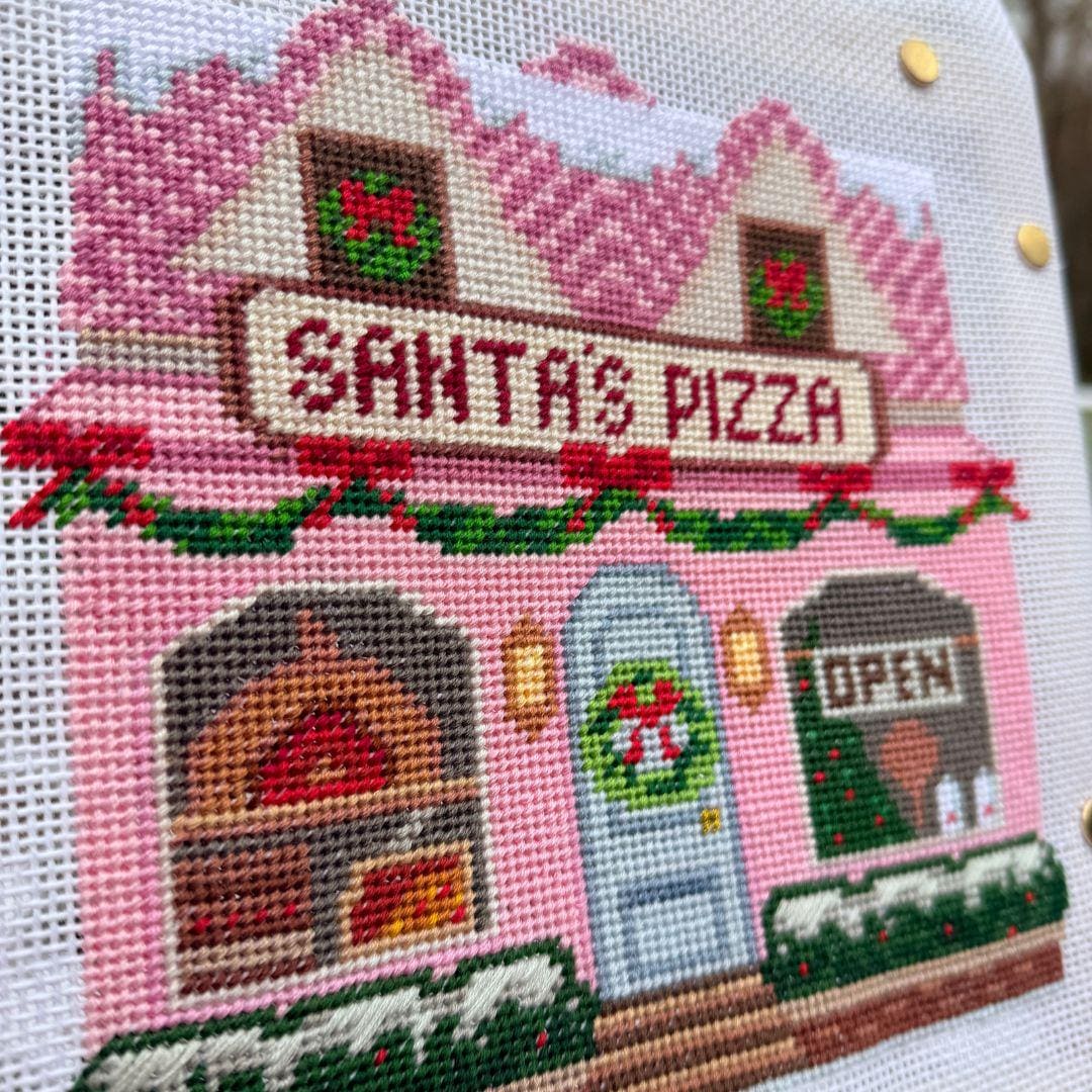 Christmas Village Needlepoint Bundle – 24 House Designs - Knotting Hill