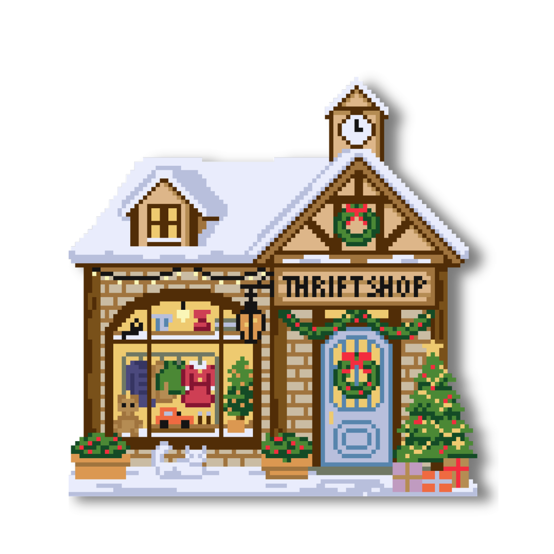 Thrift Shop Village Chart