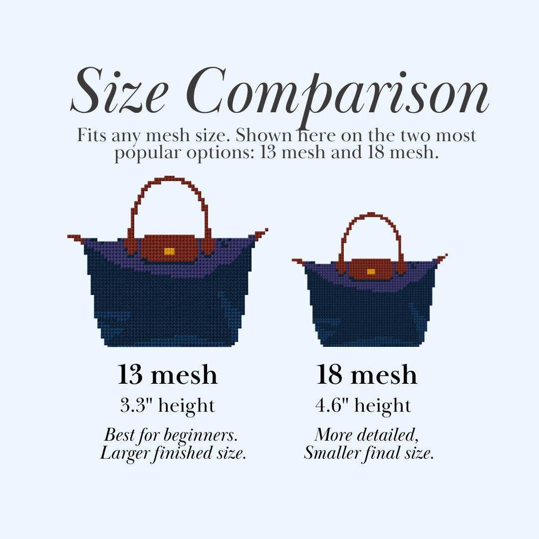 Le Pliage Tote Needlepoint Pattern