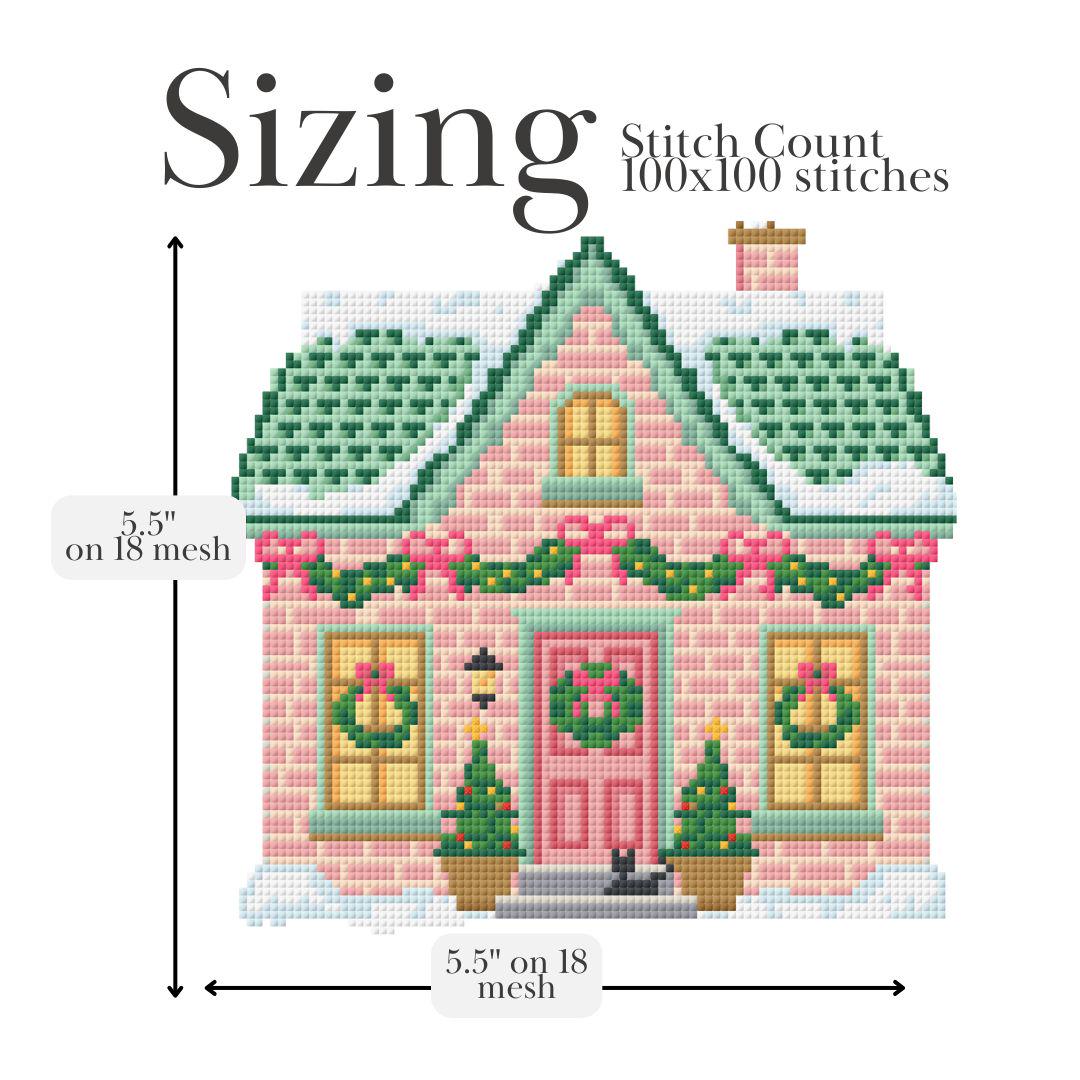 Christmas Village Needlepoint Bundle – 24 House Designs - Knotting Hill