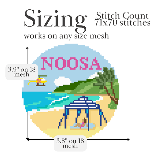 Noosa Needlepoint Chart