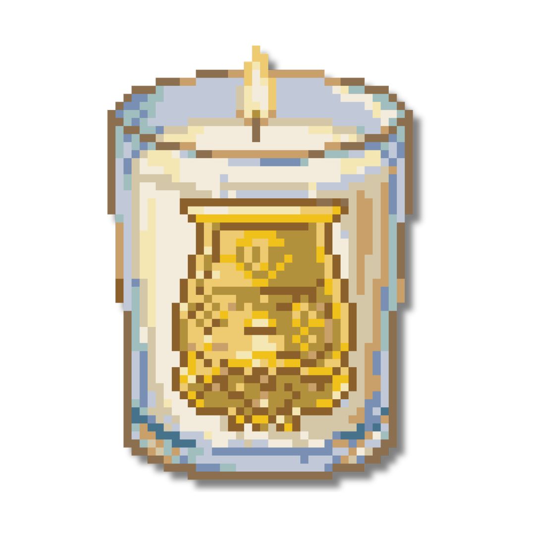 Candle Needlepoint Chart