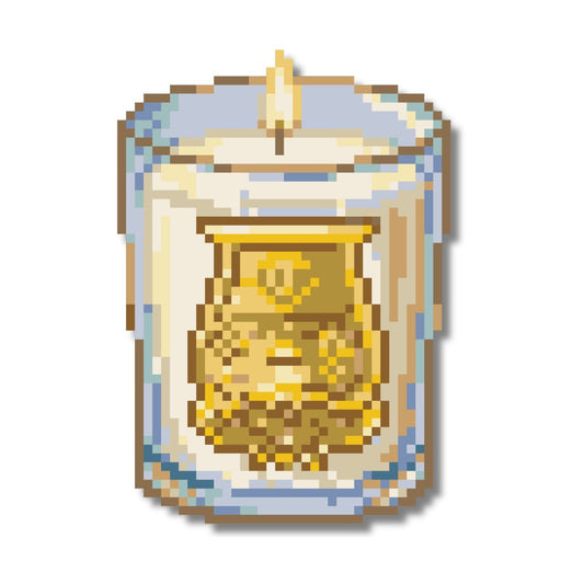 Candle Needlepoint Chart