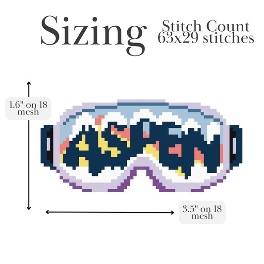 Aspen Sunset Ski Goggles Chart