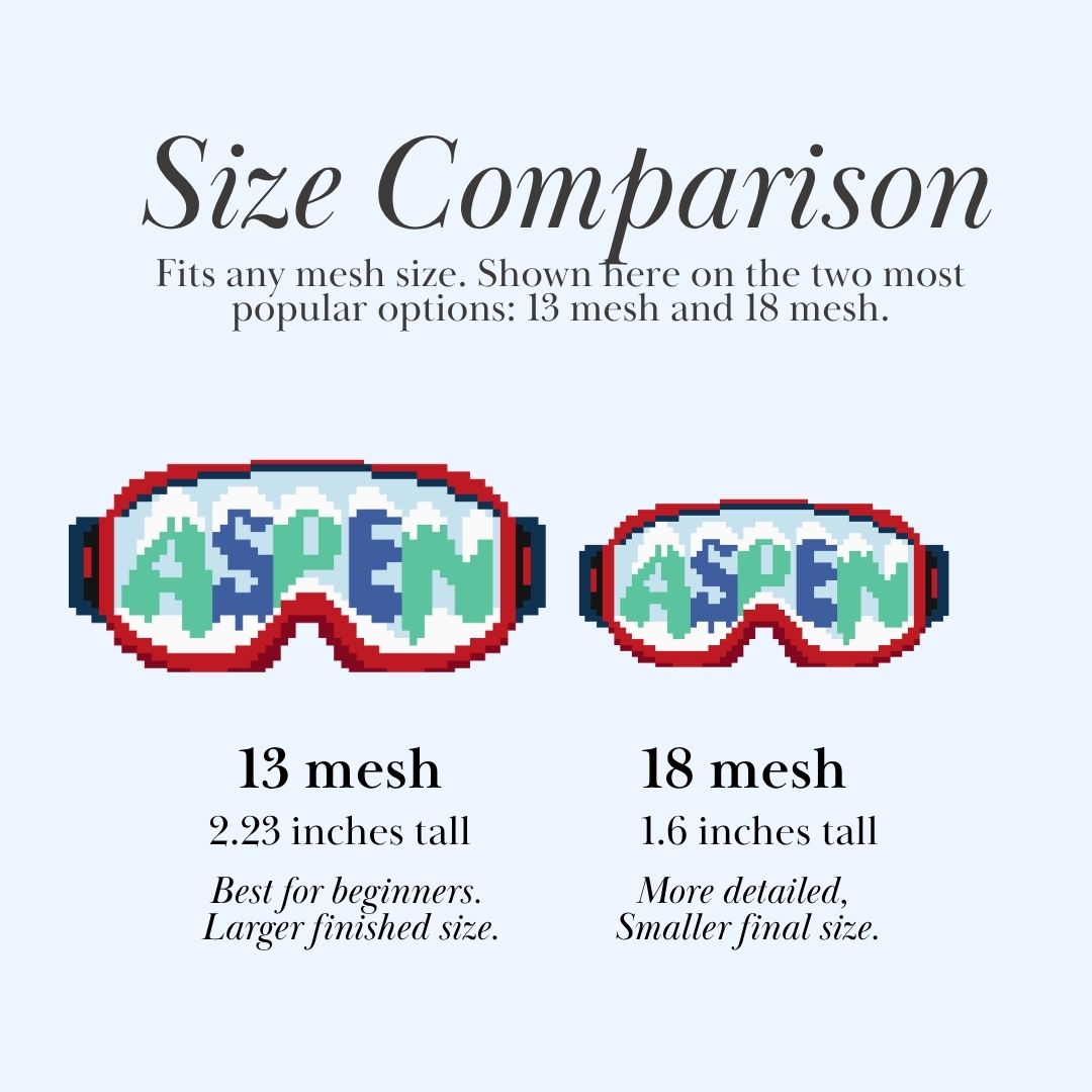Aspen Ski Goggles Chart
