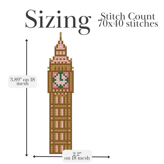 Big Ben Needlepoint Chart