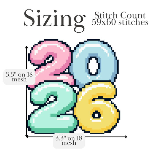 2026 Modern Needlepoint Pattern