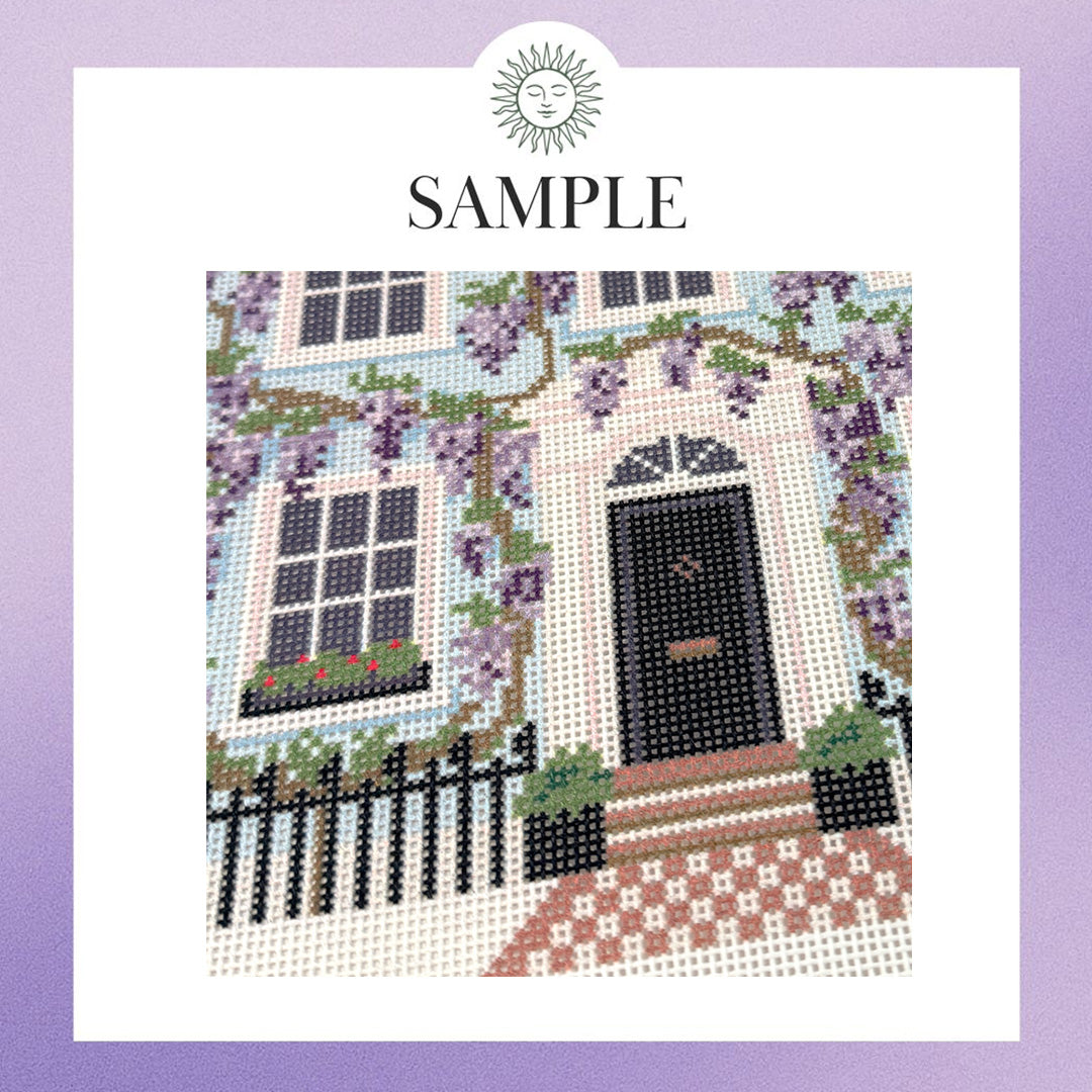 Wisteria House Canvas SAMPLE