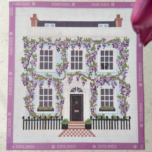 Wisteria House Canvas SAMPLE