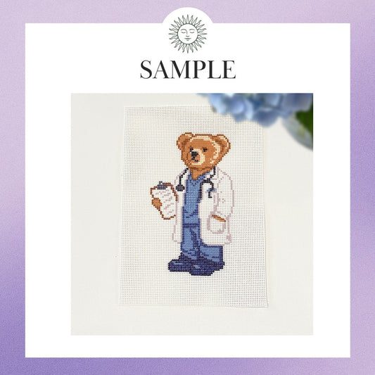 Doctor Bear Canvas SAMPLE