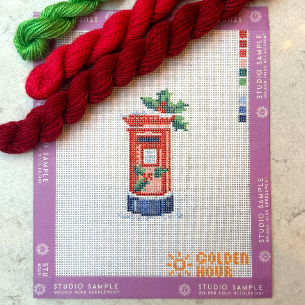 Christmas Post Box UK SAMPLE