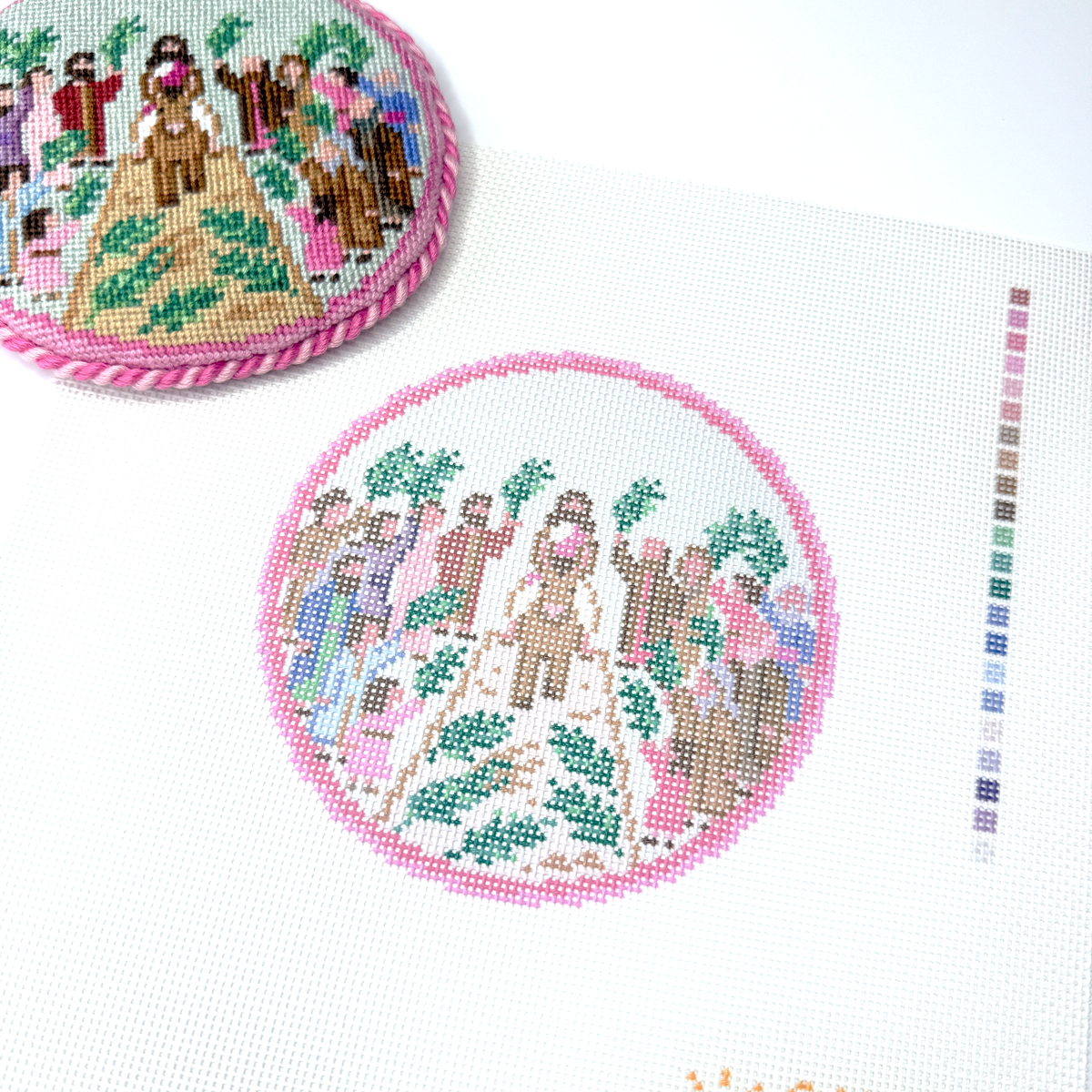Palm Sunday Needlepoint Canvas