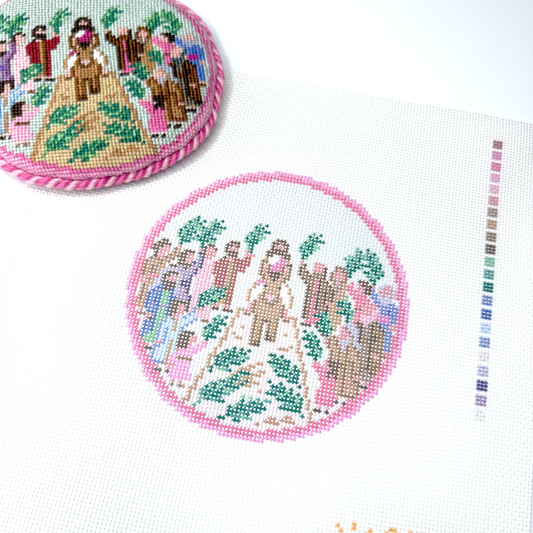 Palm Sunday Needlepoint Canvas