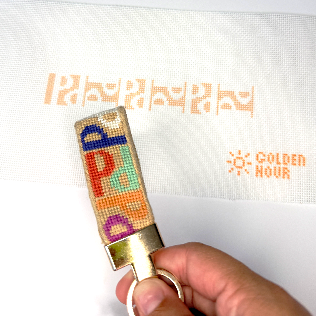 P Keyfob Canvas