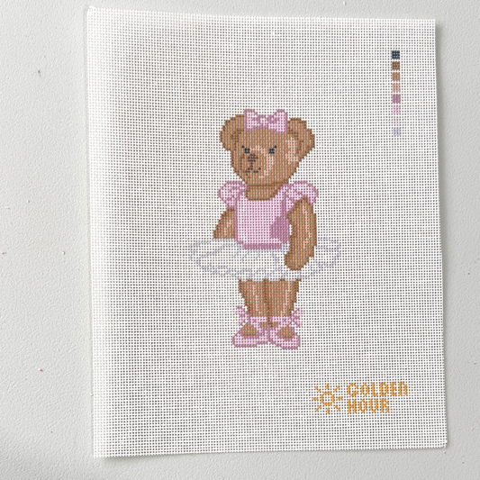 Ballerina Bear Canvas