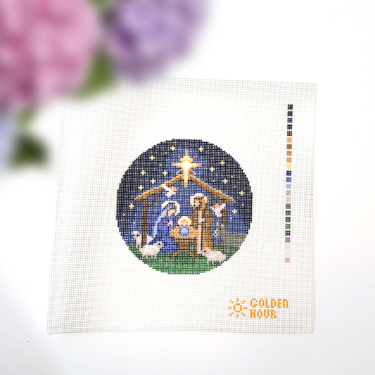 Nativity Needlepoint Canvas