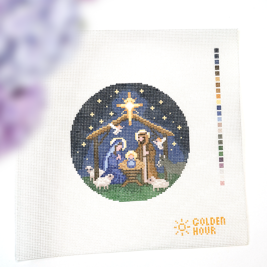 Nativity Needlepoint Canvas