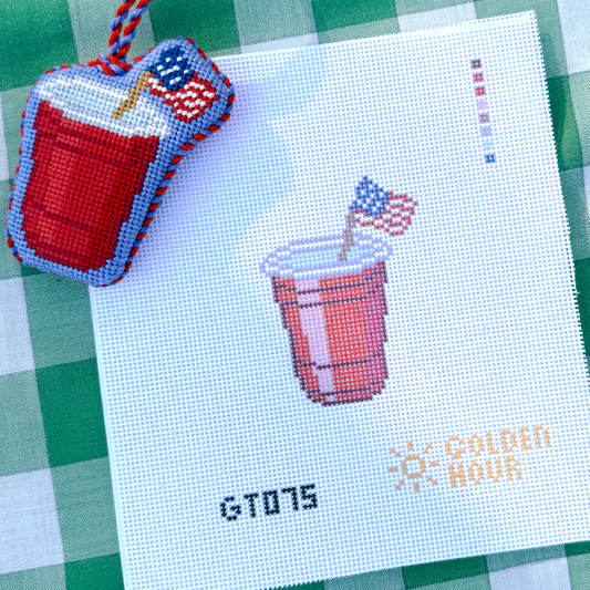 Solo Cup Needlepoint Canvas