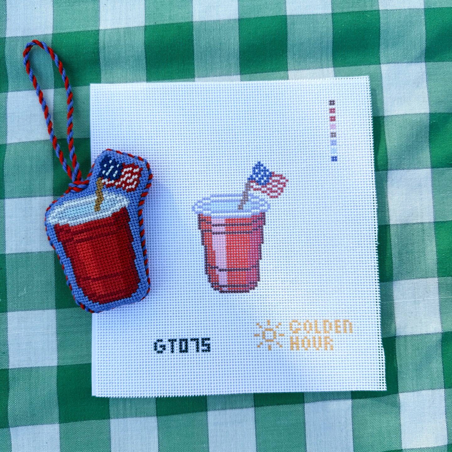 Solo Cup Needlepoint Canvas
