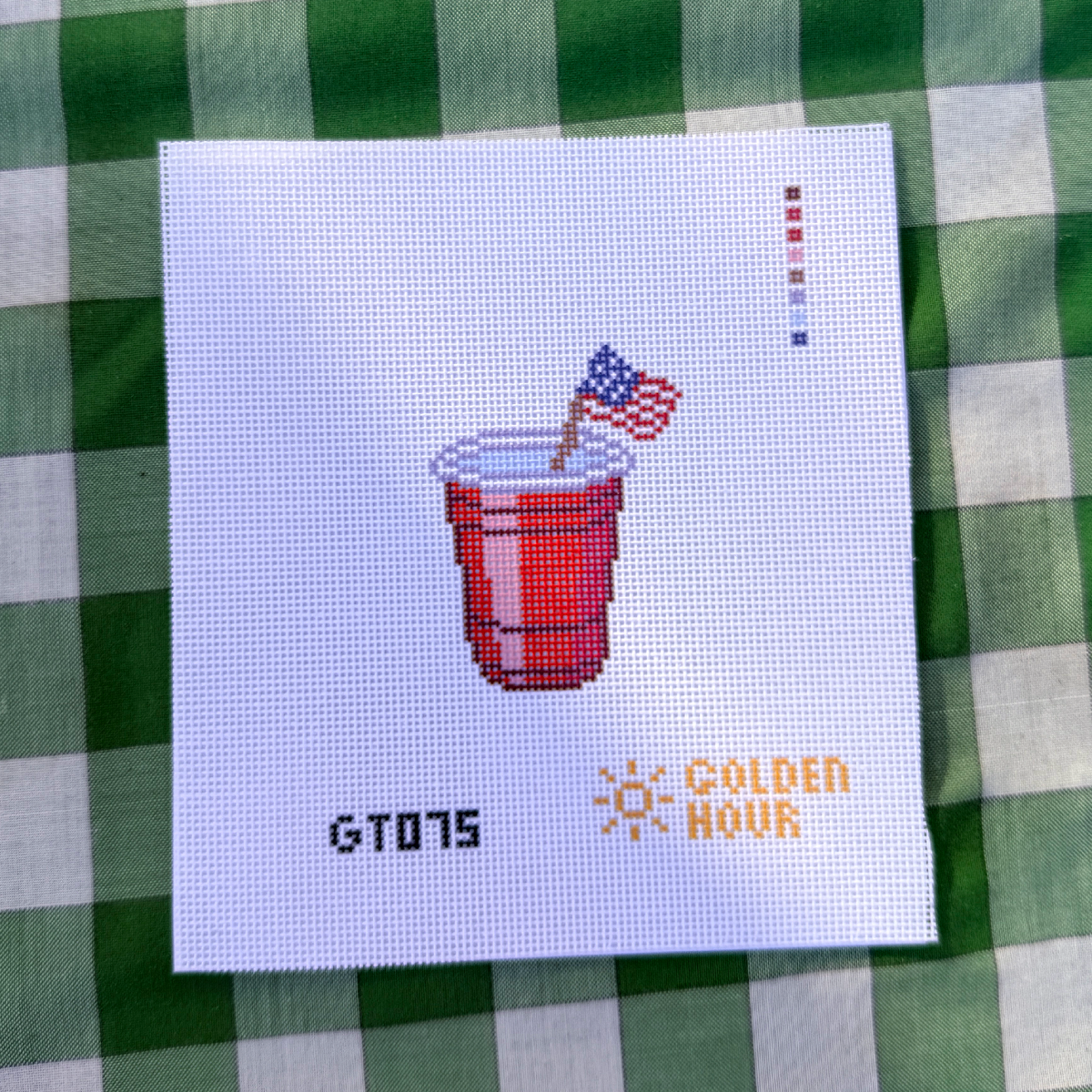 Solo Cup Needlepoint Canvas