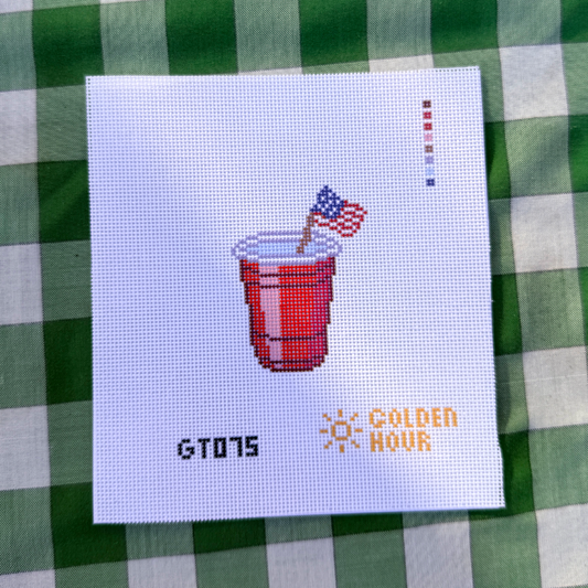 Solo Cup Needlepoint Canvas