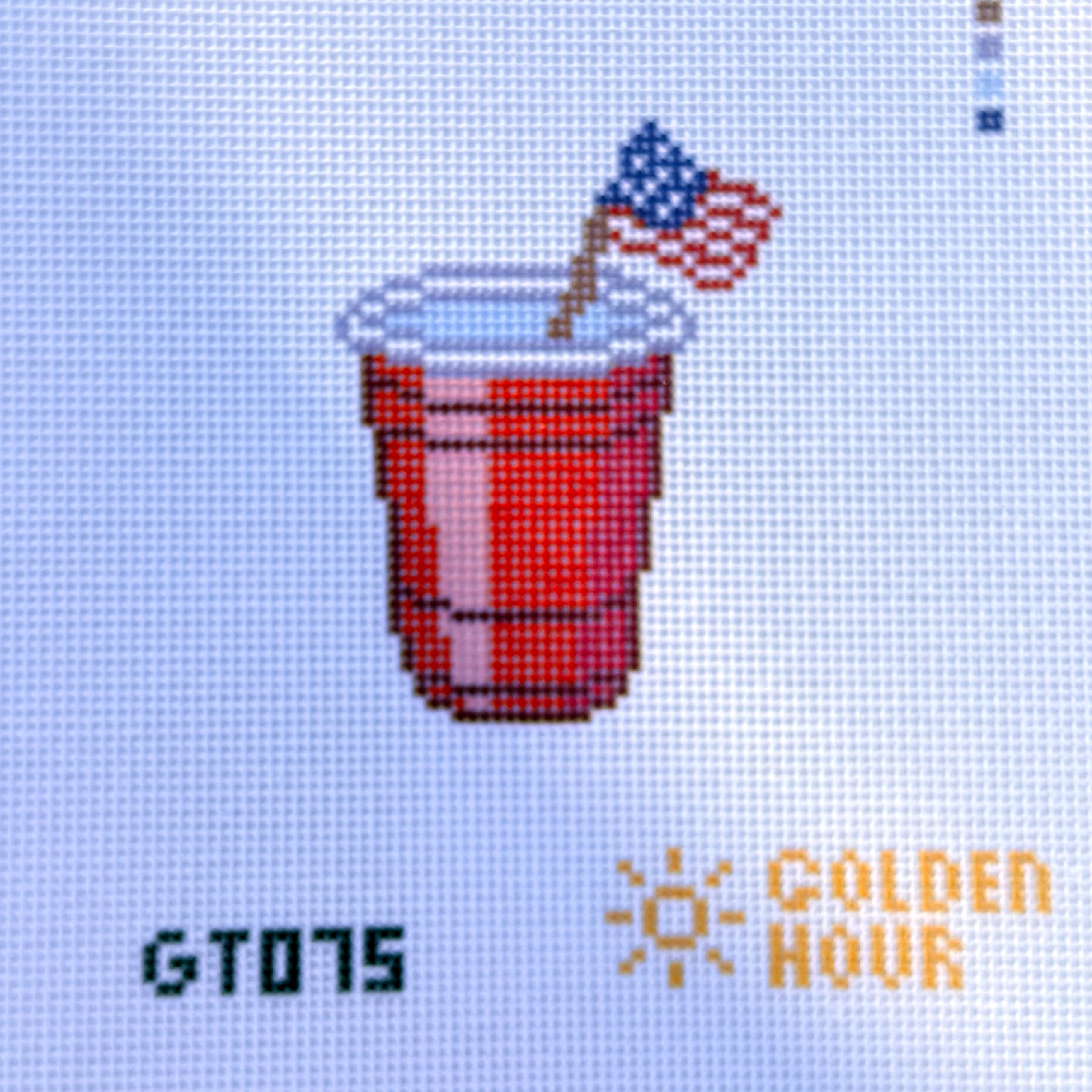 Solo Cup Needlepoint Canvas