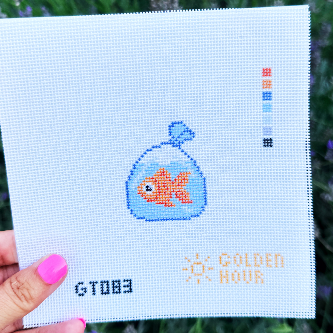 Goldfish in a Bag Canvas