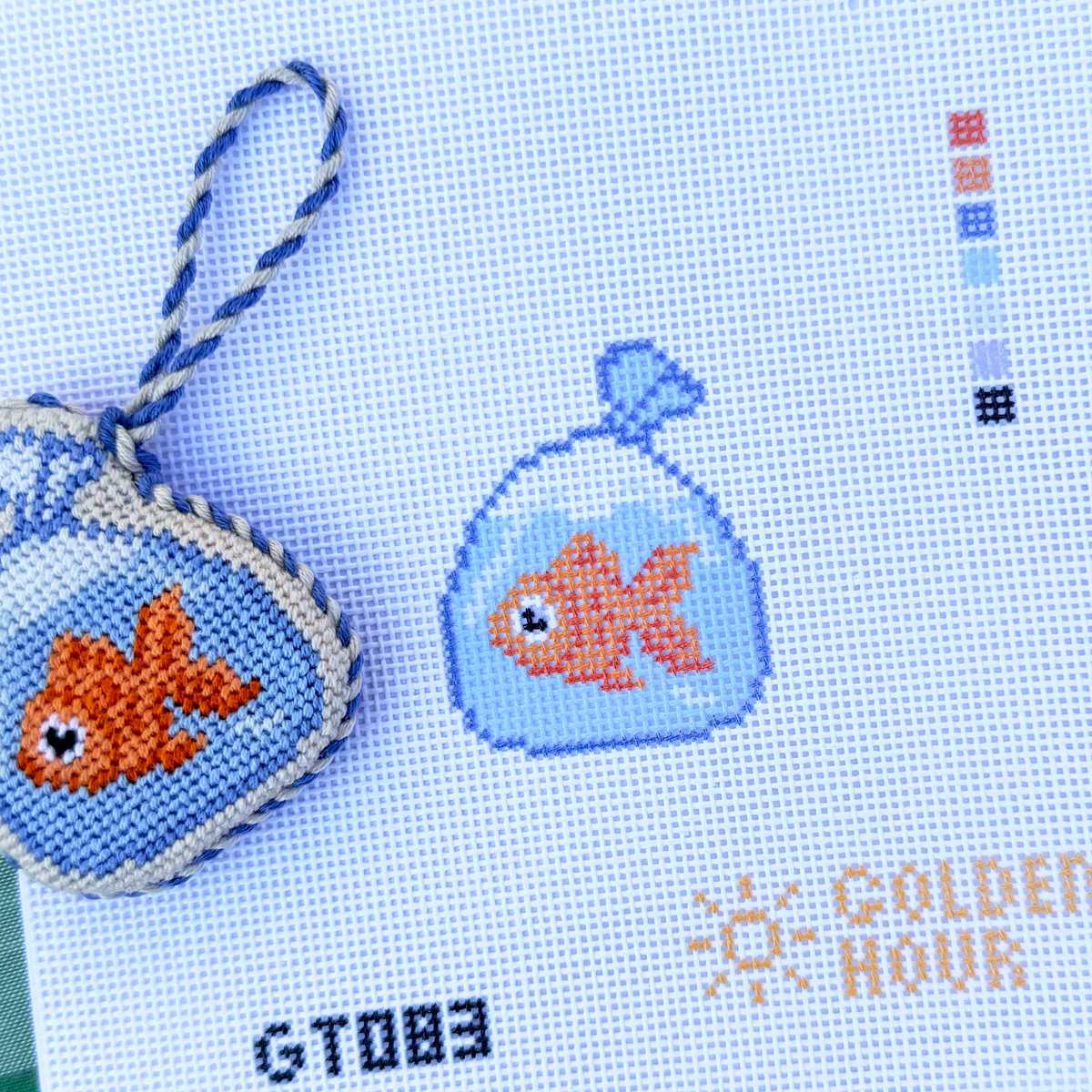 Goldfish in a Bag Canvas