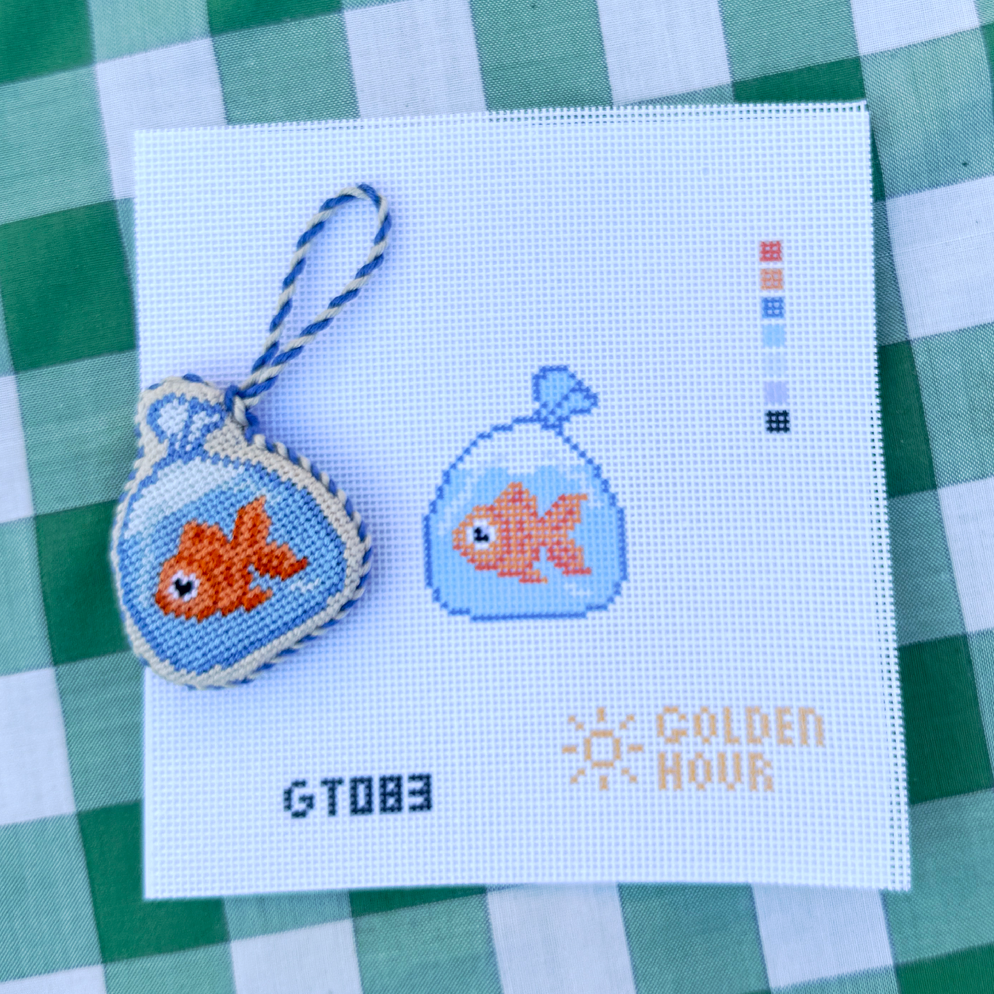 Goldfish in a Bag Canvas