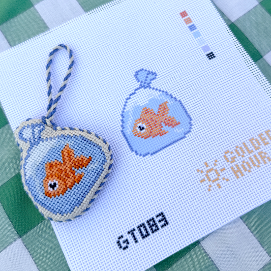 Goldfish in a Bag Canvas