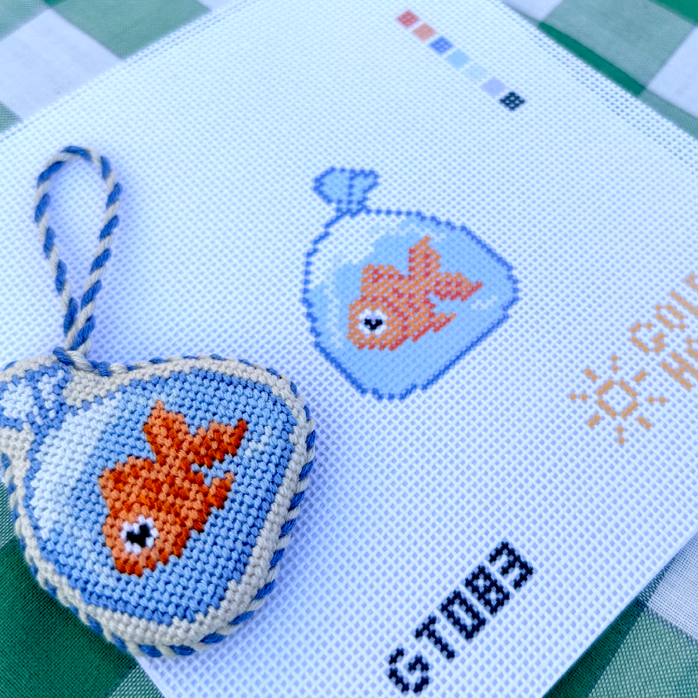 Goldfish in a Bag Canvas